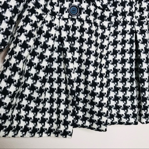 𝅺forever 21 Houndstooth Flare Women’s Dress Jacket - Picture 5 of 9